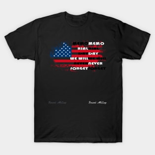 Memorial Day USA T-Shirt